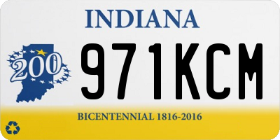 IN license plate 971KCM