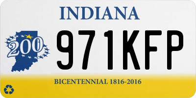 IN license plate 971KFP