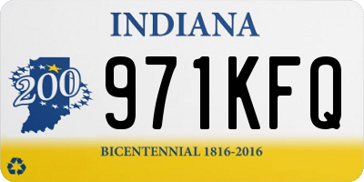 IN license plate 971KFQ