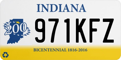 IN license plate 971KFZ