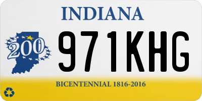 IN license plate 971KHG