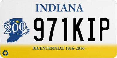 IN license plate 971KIP