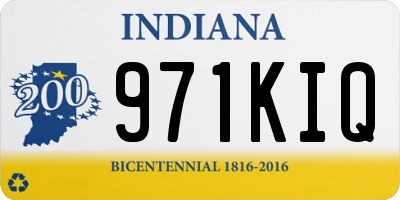 IN license plate 971KIQ