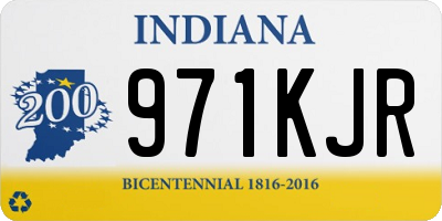 IN license plate 971KJR