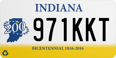 IN license plate 971KKT