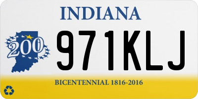 IN license plate 971KLJ