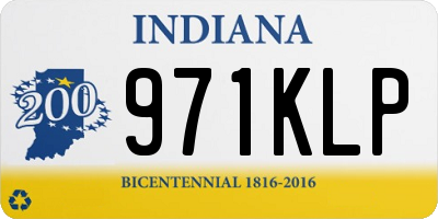 IN license plate 971KLP