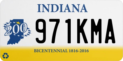 IN license plate 971KMA