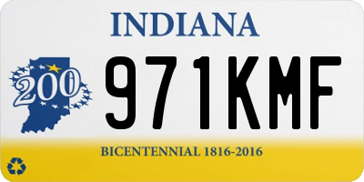 IN license plate 971KMF