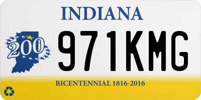 IN license plate 971KMG