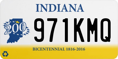 IN license plate 971KMQ
