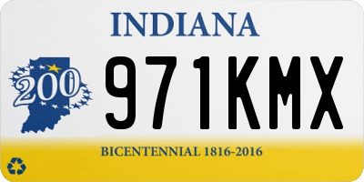 IN license plate 971KMX