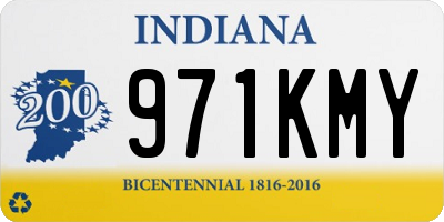 IN license plate 971KMY