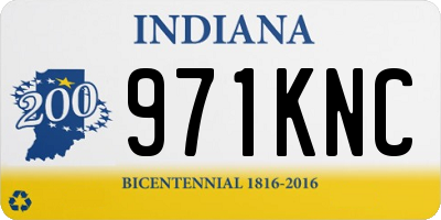 IN license plate 971KNC