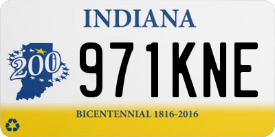 IN license plate 971KNE