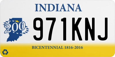 IN license plate 971KNJ