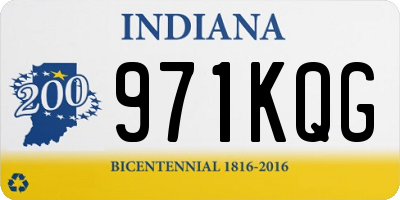 IN license plate 971KQG