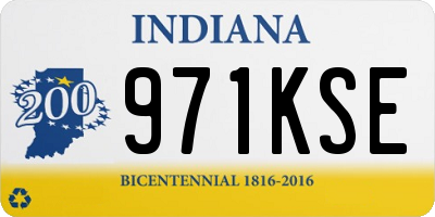 IN license plate 971KSE