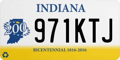 IN license plate 971KTJ