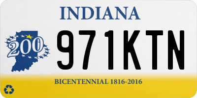 IN license plate 971KTN