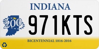 IN license plate 971KTS