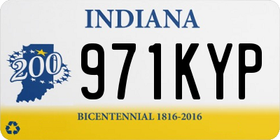 IN license plate 971KYP
