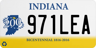 IN license plate 971LEA