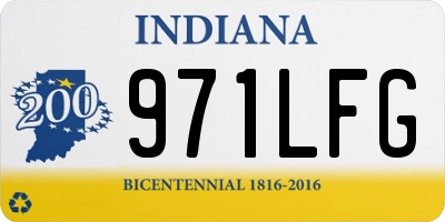 IN license plate 971LFG