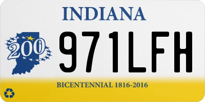 IN license plate 971LFH
