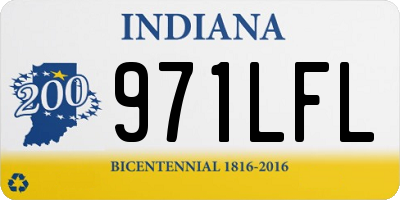 IN license plate 971LFL