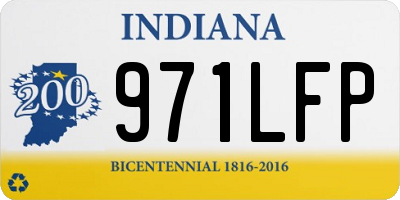 IN license plate 971LFP