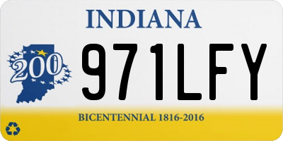 IN license plate 971LFY