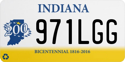 IN license plate 971LGG
