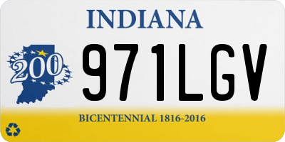 IN license plate 971LGV