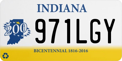 IN license plate 971LGY