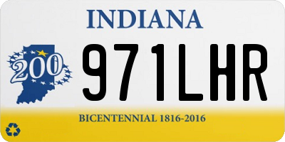 IN license plate 971LHR