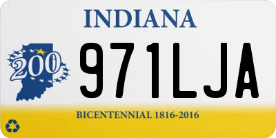 IN license plate 971LJA