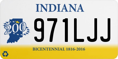 IN license plate 971LJJ