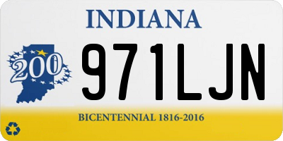 IN license plate 971LJN