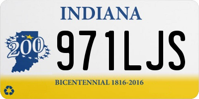 IN license plate 971LJS