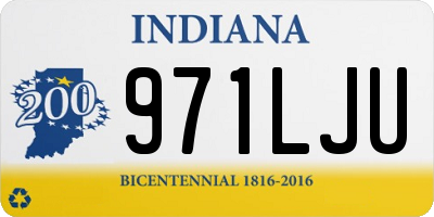 IN license plate 971LJU
