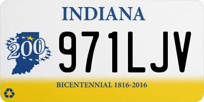 IN license plate 971LJV