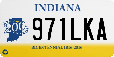IN license plate 971LKA