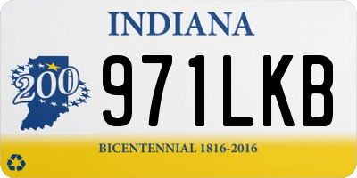 IN license plate 971LKB