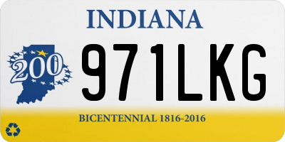 IN license plate 971LKG