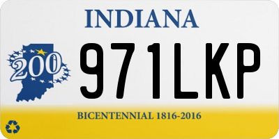 IN license plate 971LKP