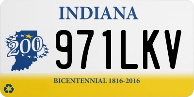 IN license plate 971LKV