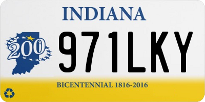 IN license plate 971LKY