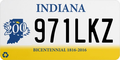 IN license plate 971LKZ