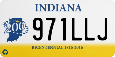 IN license plate 971LLJ